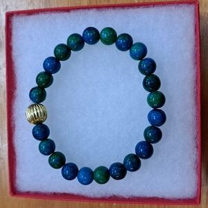 Chrysocolla Stone Bracelet